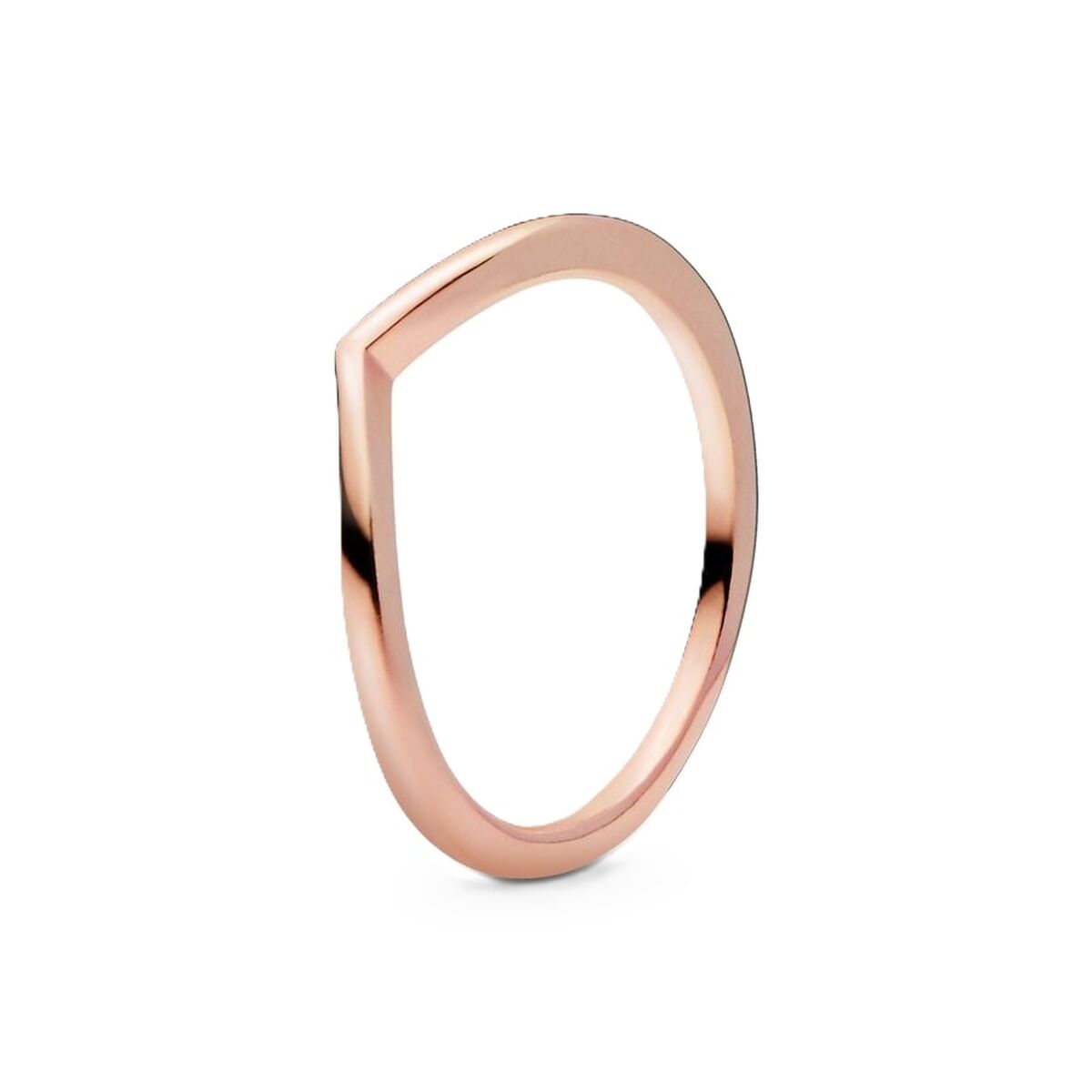 Ring Dames Pandora WISHBONE Roze goud 8